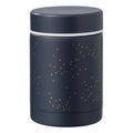 Thermos food jar indigo dots