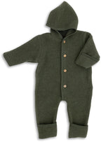 Wollfleece Overall Schilf melange von Engel Natur