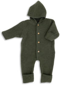 Wollfleece Overall Schilf melange