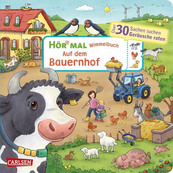 Hör mal Wimmelbuch: Auf dem Bauernhof