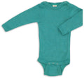 Body langarm, GOTS, 62/68 & 110/116, eisvogel