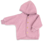 Wollfleecejacke, 80/86, rosenholz