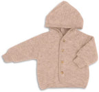 Wollfleece Jacke, 86/92, sand melange