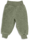 Schurwolle Hose salbei melange