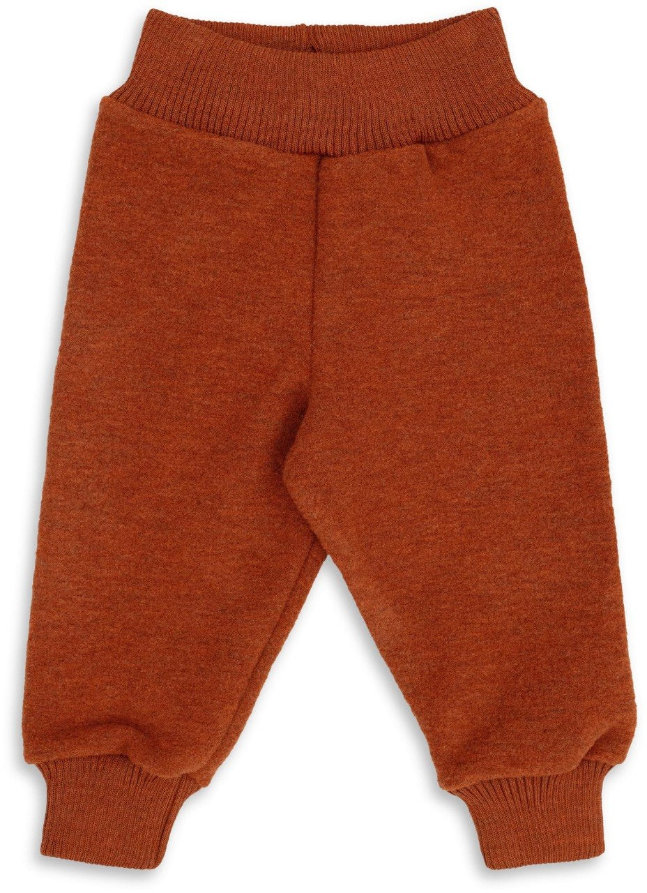 Schurwolle Hose magma melange