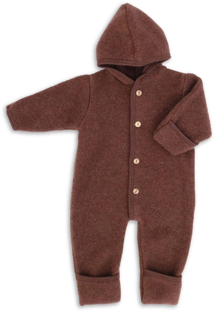 Wollfleece Overall zimt