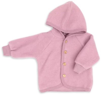 Wollfleece Jacke, 08/104, rosenholz