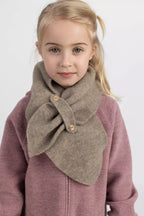 Schal Kinder Walnuss/melange