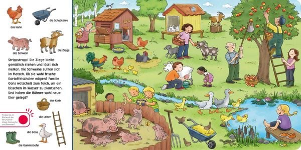Hör mal Wimmelbuch: Auf dem Bauernhof