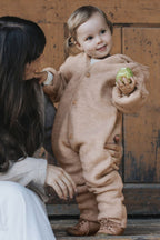 Wollfleece Overall sand melange