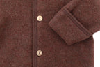 Wollfleece Overall mit Kapuze
