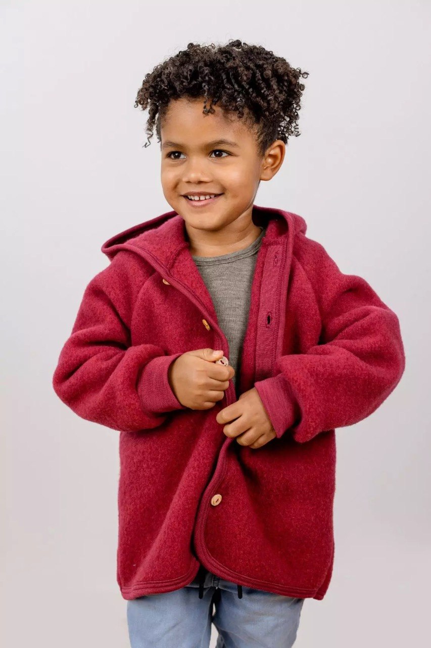 Wollfleece Jacke jaspis