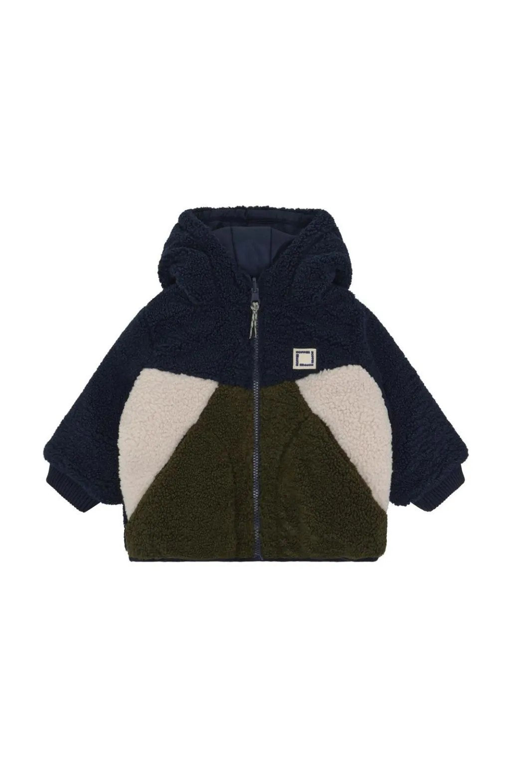 Winterjacke reversible blue